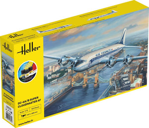 Heller 56315 DC6 Super Cloudmaster Air France - Kit de démarrage 1/72