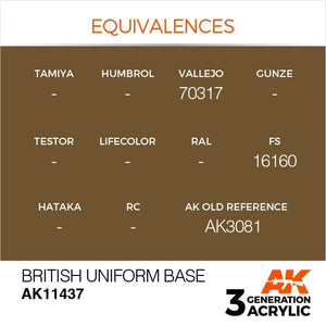 AK Interactive AK11437 British Uniform Base 17ml – imagen 3