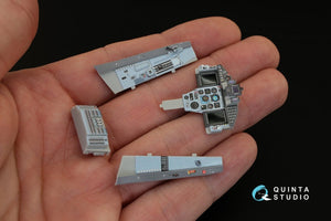 Quinta Studio QD32022 MiG-29SMT 3D-Printed &amp;amp; coloured Interior on decal paper (for Trumpeter kit) 1/32 – immagine 11