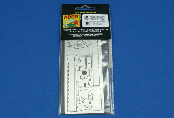 Aber 35160 Blotniki do SD.Kfz. 250 252 253 Alte - wczesny (DRA) 1/35 – Bild 3
