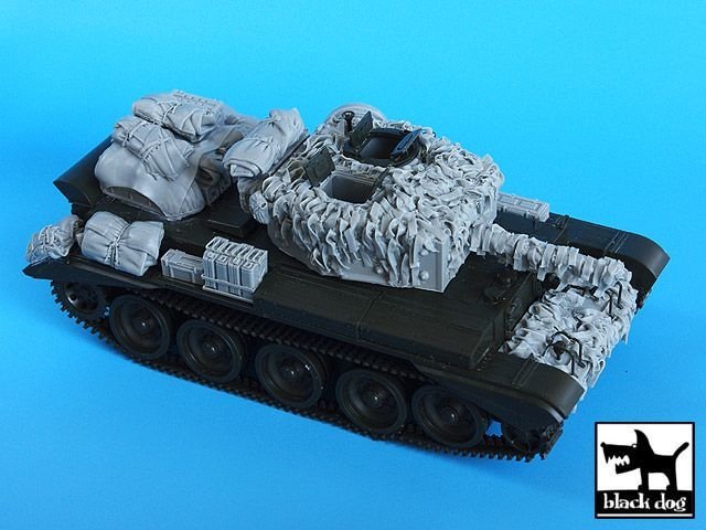 Black Dog T35023 Cromwell hessian tape camo net for Tamiya 1/35 – Bild 2