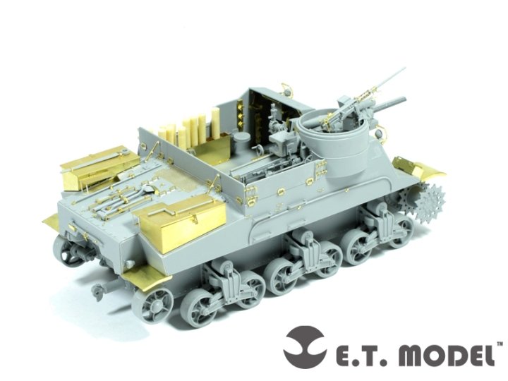 E.T. Model E35-052 WWII US M7 Priest Mid Production (For DRAGON 6637) 1/35 – immagine 7