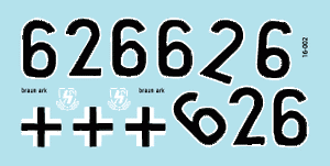 Star Decals 16-002 PzKpfw IV Ausf H - SS-Pz.Reg. 12 HJ 1/16 – Bild 2