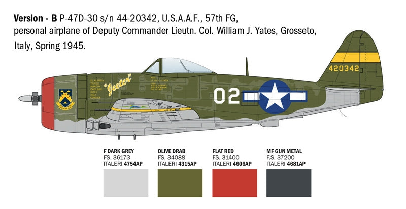 Italeri 2835 P-47D Thunderbolt 1/48 – immagine 12