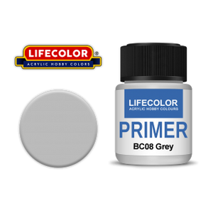 Lifecolor BC08 Acrylic Primer Grey 22ml