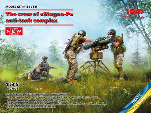 ICM 35750 ATGM « Stugna-P » avec équipage ukrainien 1/35
