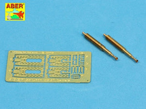 Aber 35L-101 Set of 2 barrels for machine guns ZB 37 used on Pz.35/38(t) tanks 1/35 – immagine 3