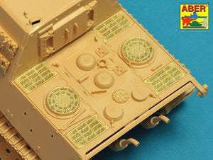 Aber 48A30 Grilles for Sd.Kfz.186 Jagdtiger 1/48 – immagine 6