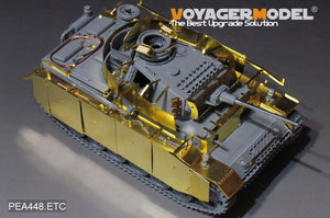 Voyager modèle PEA448 WWII allemand Pz.Kpfw.III Ausf.M/N armure supplémentaire (pour TAKOM) 1/35 – image 6