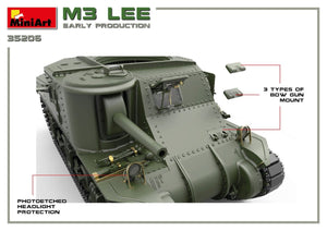 Miniart 35206 M3 Lee early prod. w/interior 1/35 – immagine 18