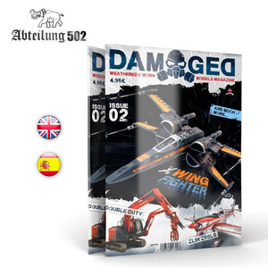 ABTEILUNG 502 ABT703 - Damaged Issue 02 - Weathered &amp;amp; Worn Models Magazine