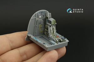 Quinta Studio QD48071 Su-34 3D-Printed &amp;amp; coloured Interior on decal paper (HobbyBoss) 1/48 – immagine 9