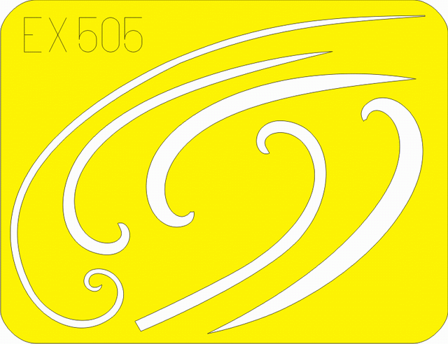 Eduard EX505 Spinner spirals Fw 190A/ F 1/48