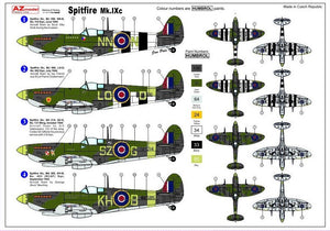AZ Model AZ7391 Supermarine Spitfire Mk.IXc ,,Aces&amp;#39;&amp;#39; 1/72 – zdjęcie 4