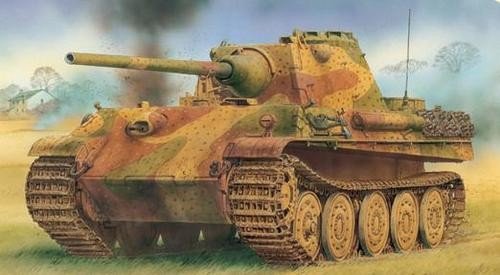 Dragon 6403 Panther F mit Gummigedampften Stahllaufrollen 1/35
