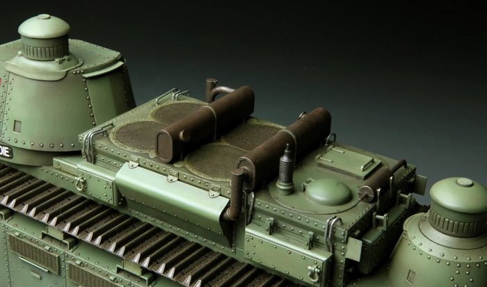 Meng Model TS-009 Char 2C French Super Heavy Tank 1/35 – imagen 6