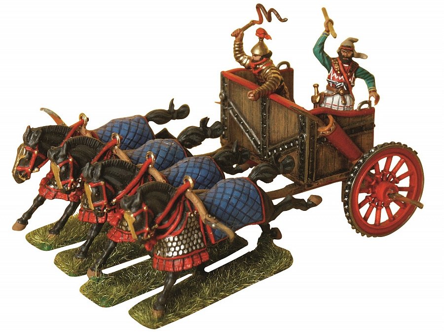 Zvezda 8008 Persian chariot and cavalry IV BC 1/72 – immagine 2