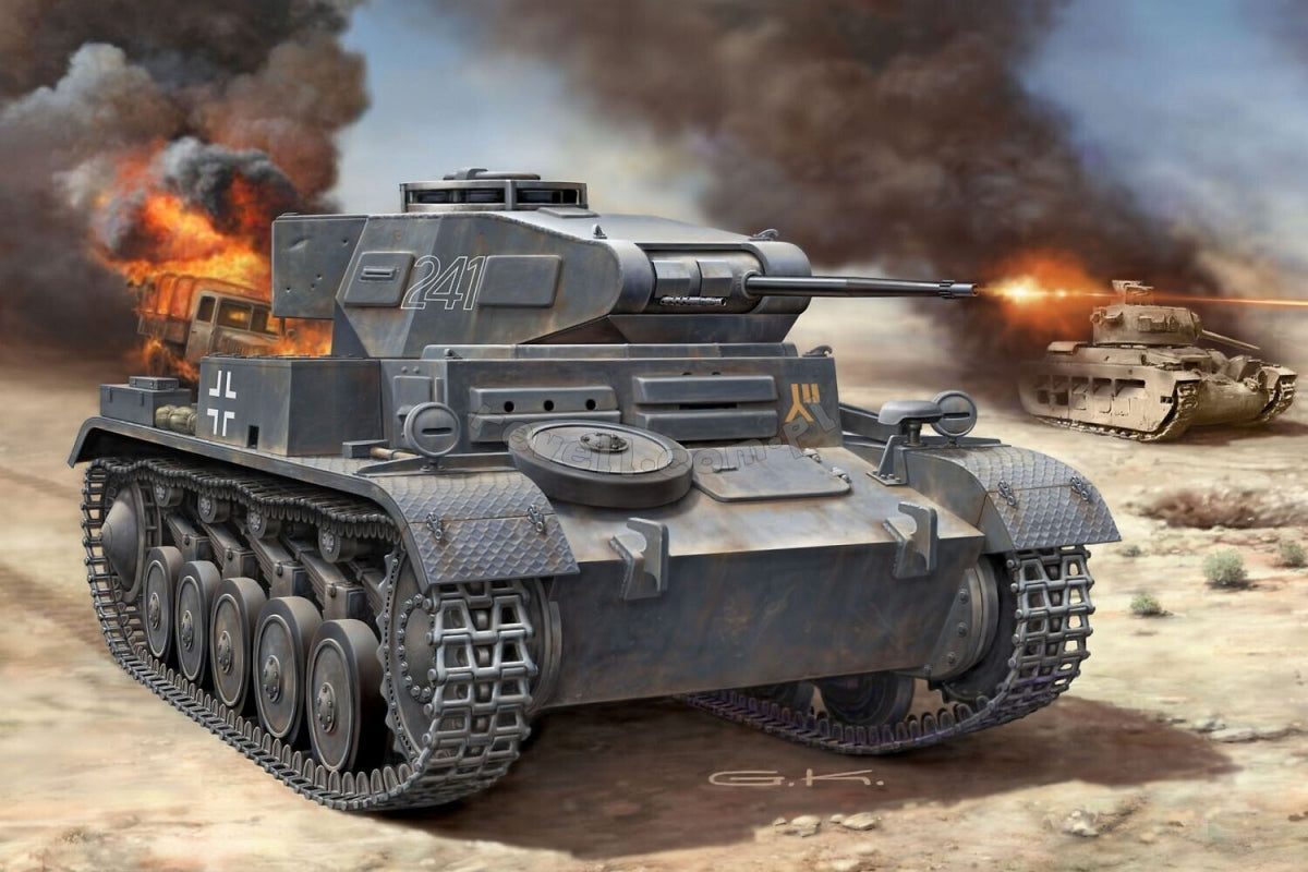 Revell 63229 PzKpfw II Ausf. F - model set 1/76 – zdjęcie 2