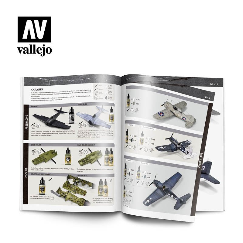 Vallejo 75024 WWII US NAVY Colors - ENGLISH/SPANISH – immagine 2