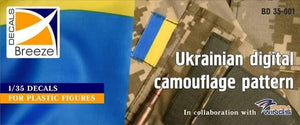 Breeze Decals 35-001 Ukrainian Digital Camouflage Pattern 1/35 – imagen 2