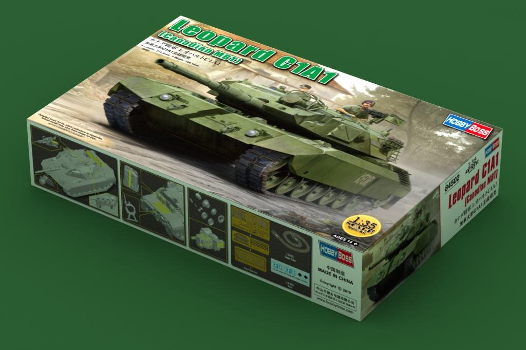 Hobby Boss 84502 Leopard C1A1 (Canadian MBT) 1/35 – immagine 2