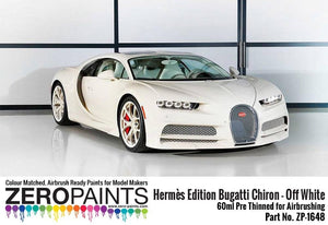 Zero Paints 1648 Hermès Edition Bugatti Chiron Off White 60ML – Bild 3