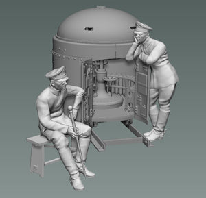 Copper State Models F35-049 Fahrpanzer german leaning crewman 1/35 – immagine 5