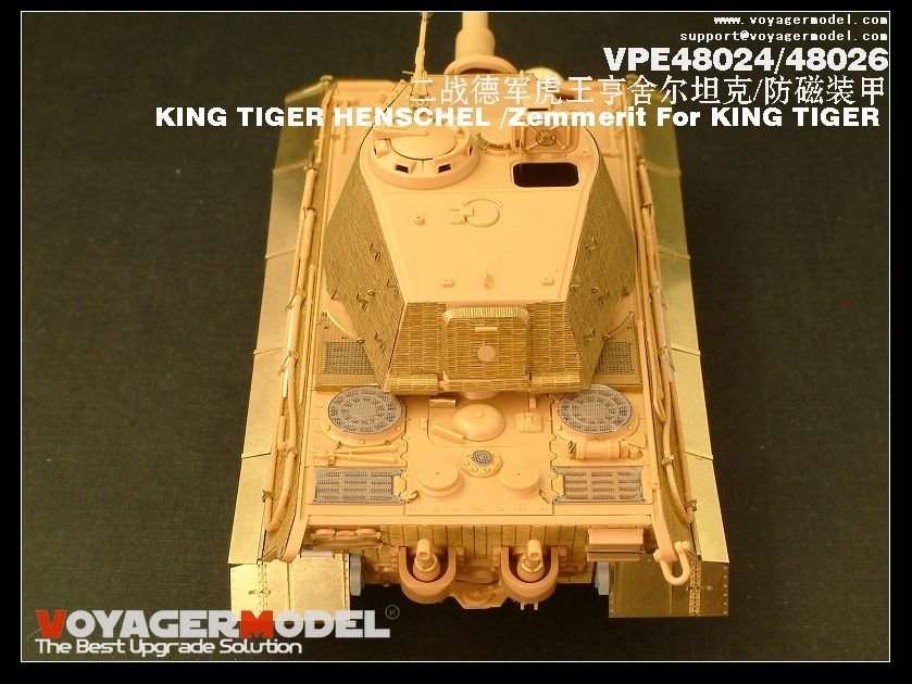 Voyager Model VPE48024 KING TIGER HENSCHEL 1/48 – Bild 5