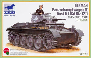Bronco CB35061 PanzerKampfwagen II Ausf. D1 1/35