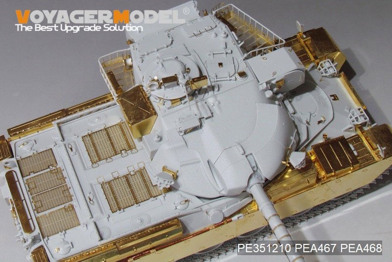 Coffres de rangement pour char de combat principal britannique Chieftain, modèle Voyager PEA468 (pour MENG TS-051), échelle 1/35 – image 3