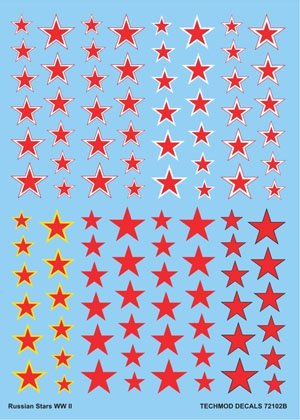 Techmod 72102 - Russian Stars 1/72