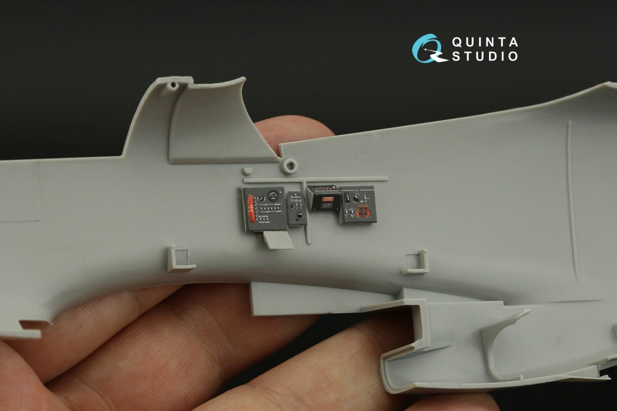 Quinta Studio QDS-32144 P-51D Mustang 3D-Printed &amp;amp; coloured Interior on decal paper (Trumpeter) (Small version) 1/32 – imagen 5