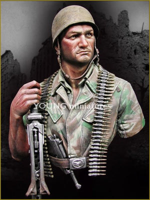 Young Miniatures YM1844 Fallschirmjager allemand Monte Cassino 1944 1/10