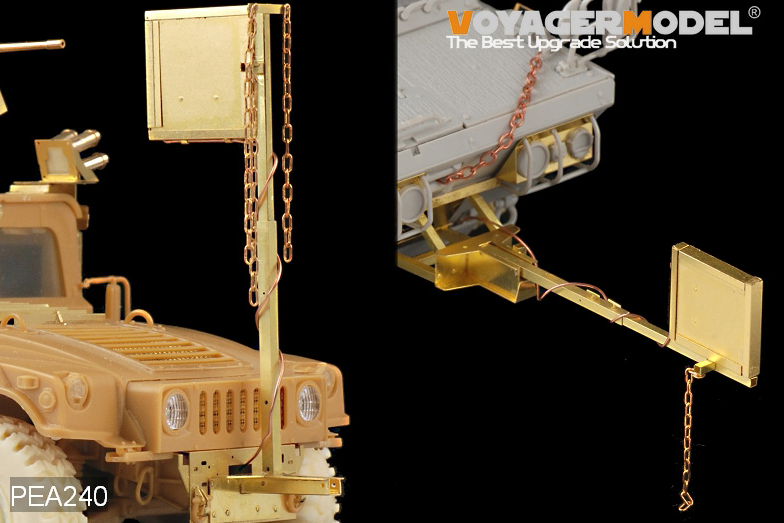Voyager Model PEA240 Modern USMC Rhino Anti IED Device (2 sets) (GP) 1/35 – immagine 2