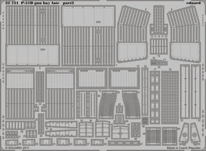 Eduard 32721 P-51D gun bay late 1/32 Tamiya – immagine 2