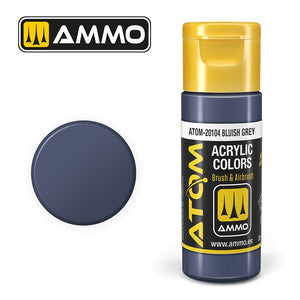 MUNITIONS Mig Jimenez 20105 ATOM COLOR Bleu Français 20ml