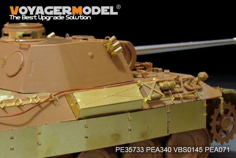 Voyager Model PE35733 WWII German Panther D Basic (For ZVEZDA 3678) 1/35 – zdjęcie 2