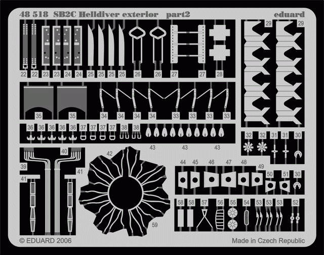 Eduard BIG4870 SB2C-4 1/48 MONOGRAM, REVELL – immagine 5