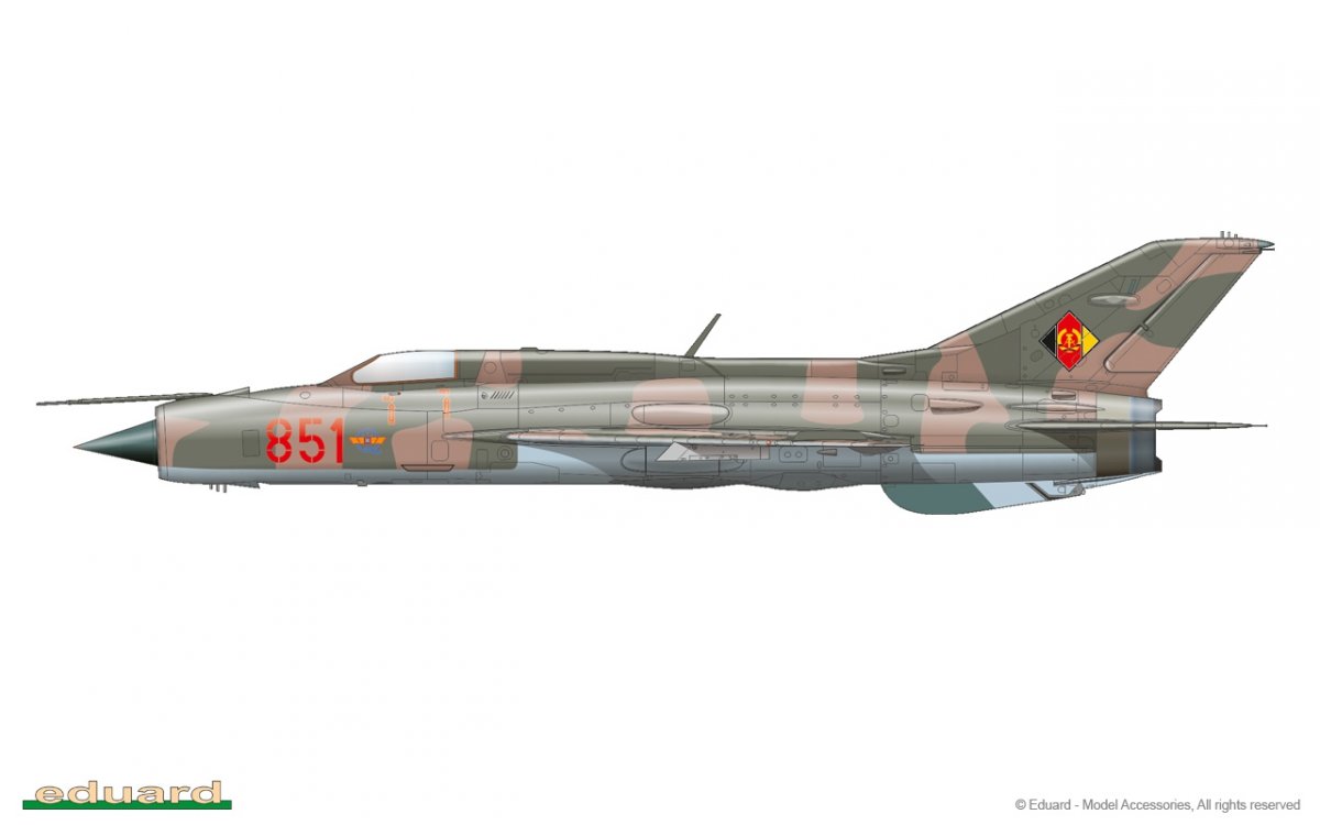 Eduard 8236 MiG-21PF 1/48 – immagine 14