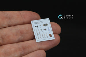 Quinta Studio QD72055 PZL P.11С 3D-Printed &amp;amp; coloured Interior on decal paper (Arma Hobby) 1/72 – Bild 2