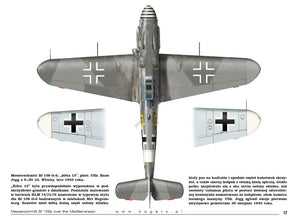 Kagero 15034 Messerschmitt Bf 109s over the Mediterranean Part I (kalkomania/decals) EN/PL – immagine 6