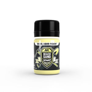 AK Interactive AK14007 BEACH SAND – ENAMEL LIQUID PIGMENT 35ml