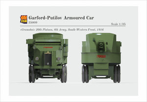 Copper State Models 35009 Garford-Putilov Armoured Car 1/35 – Bild 11