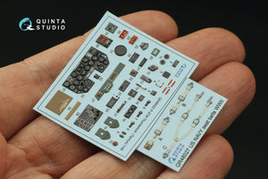 Quinta Studio QD48422 P-47M Thunderbolt 3D-Printed coloured Interior on decal paper (Tamiya) 1/48 – imagen 2