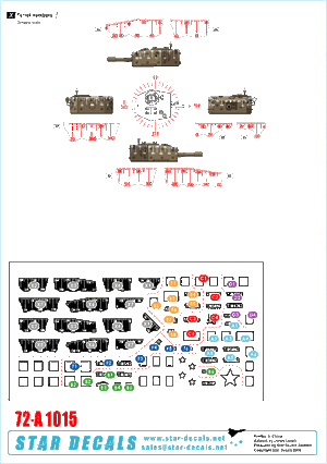 Star Decals 72-A1015 RMASG Centaurs in Normandy 1/72 – immagine 2