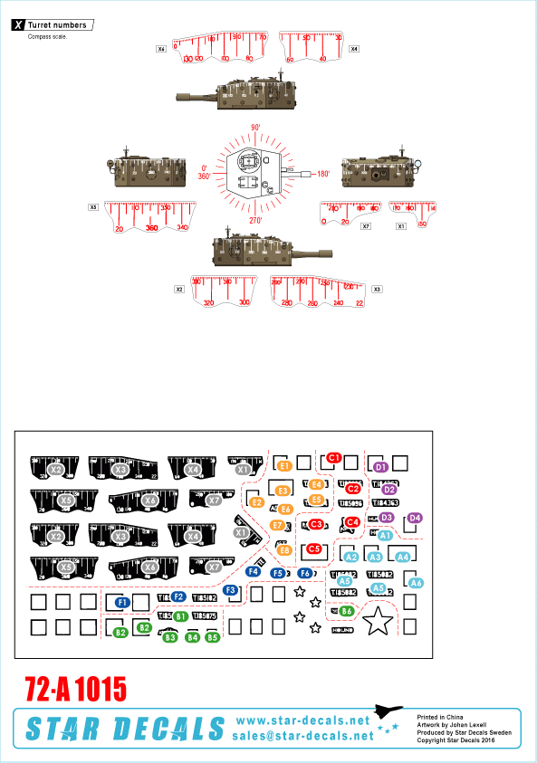 Star Decals 72-A1015 RMASG Centaurs in Normandy 1/72 – immagine 2