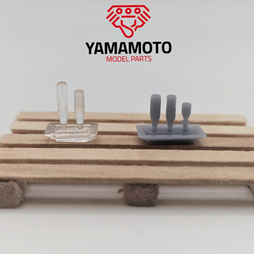 Yamamoto Model Parts YMPTUN31 Gear Shift Knobs JDM 1/24