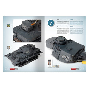 AMMO of Mig Jimenez 7907 SOLUTION BOX MINI 33 - WWII German Panzer Grey (Multilingual)
