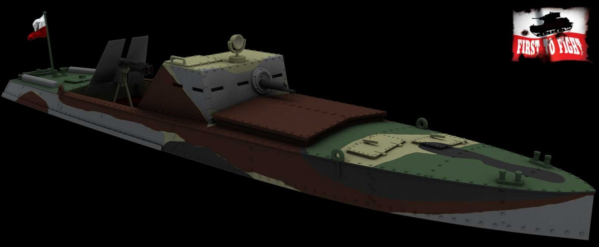 First to Fight PL126 Polski Kuter Meldunkowy K-12 1/72