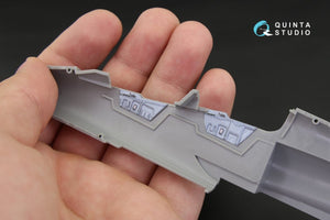 Quinta Studio QD48115 Mirage 2000B 3D-Printed &amp;amp; coloured Interior on decal paper (for Kinetic kit) 1/48 – zdjęcie 3